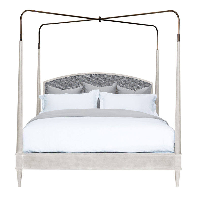 Anderkit Upholstered Canopy Bed, Casa Blanca, Bennett Carolina