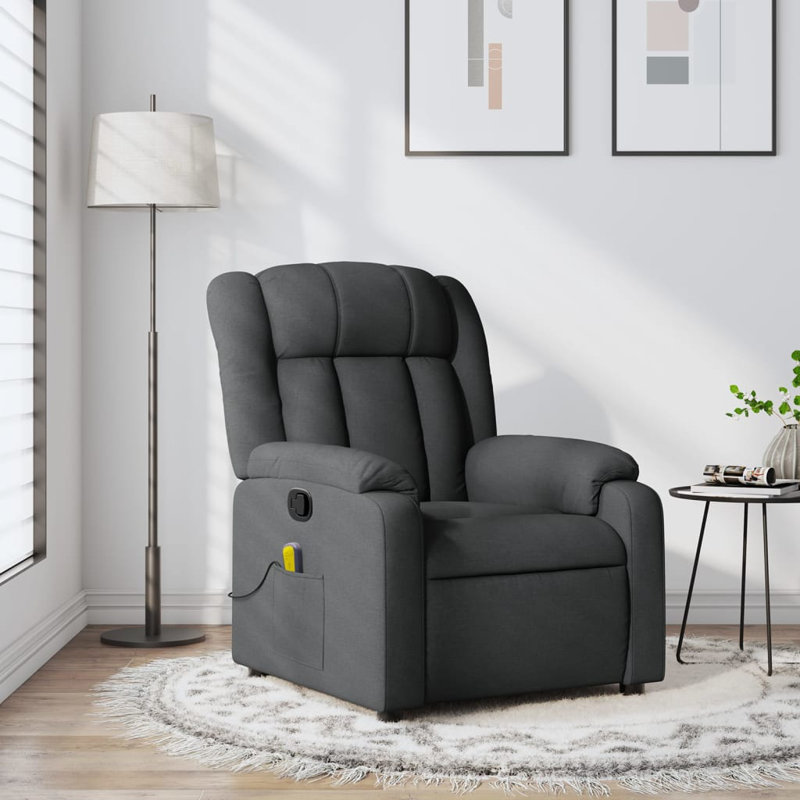 Fauteuil de massage, Gris foncé