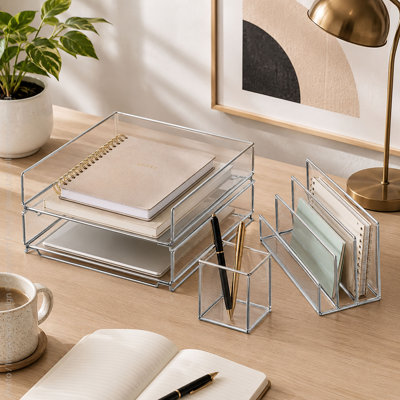 Ensemble de bureau en vinyle Lookers