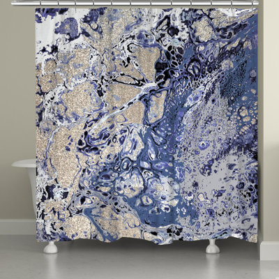 Hardnett Abstract Shower Curtain