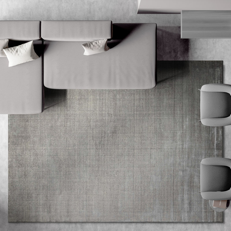 Wool Area Rug, Rectangle 8' x 10'