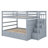 Bunk Bed With Trundle And Staircase-406276767