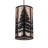 10 - Light Solar Black Cylinder Pendant