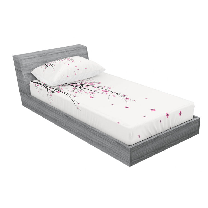 Microfiber Sheet Set, Twin Sheet + Fitted Sheet + 1 Pillowcase