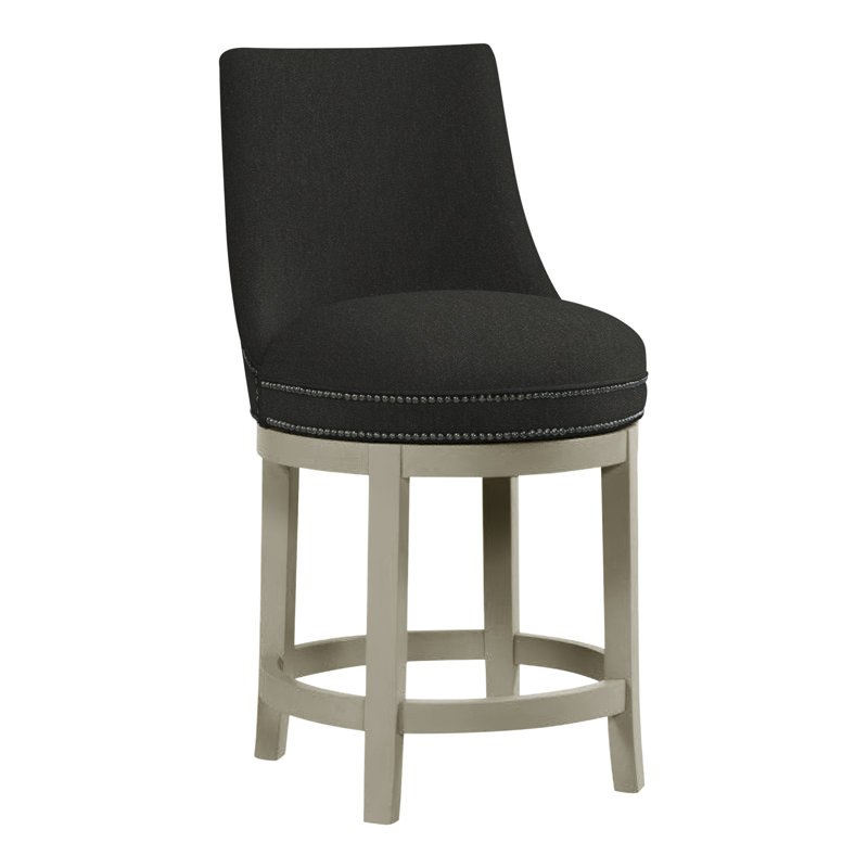 Tabouret de comptoir 26 po Vesper, Mastic 3152, Amande chamois