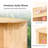 Solid Rubber Corner Cabinet