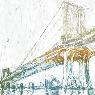 Crossing over II by Studio W  Wrapped Canvas Painting