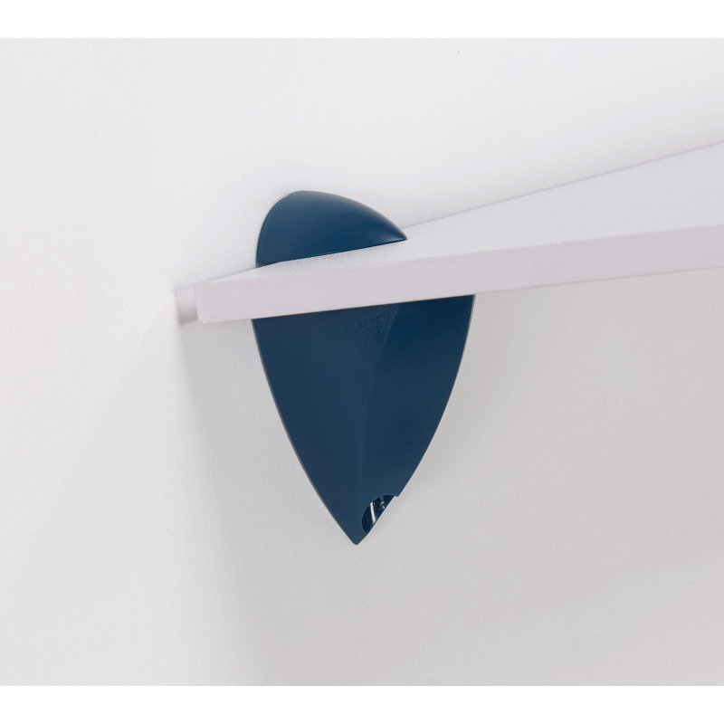Bracket Shelf, Green, 3.38" H x 36.00" W x 7.06" D
