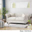 Causeuse Love, accoudoirs roulés-825849347
