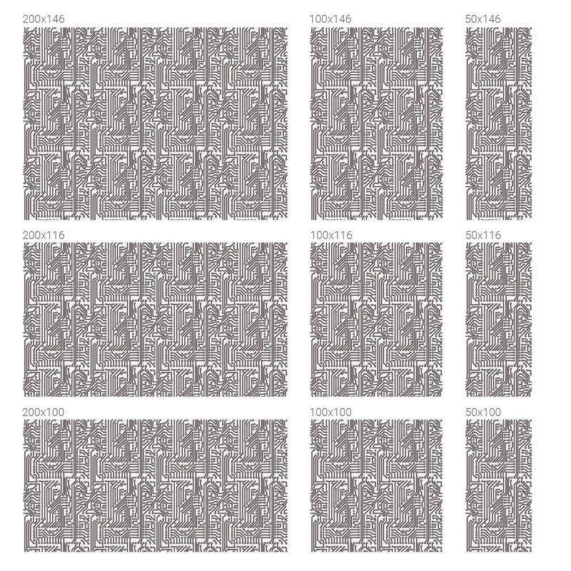 Semi Sheer Horizontal/Venetian Blind, 200cm W x 100cm L