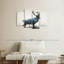 «Abstract Forest Buck», reproduction d'art sur toile-501132305