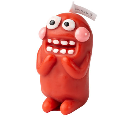Bougie parfumée boue monstre Rejuuv - rouge