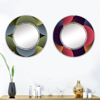 Ensemble de 2 miroirs sans cadre