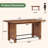 63‘’ Dining Table, Solid Wood Kitchen Table