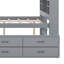 Lit plateforme Nyliah avec tête de rangement, USB, lit gigogne et 3 tiroirs-5931537-5931532