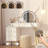 Vanity Desk with Mirror & Lights – Makeup Vanity Elegant Rabbit Ear Design for A Glamorous Makeup Experience-409244411