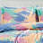 Abstract Coverlet-1179579402