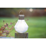 7'' Solar Powered Integrated LED Jar Lantern