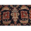 Tapis de couloir oriental en laine turque noué à la main de conception unique 2 pi 11 po x 11 pi 8 po Ziegler