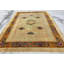 Antique Ivory Beige Cream Color Hand Knotted Wool Pile Chinese Area Rug