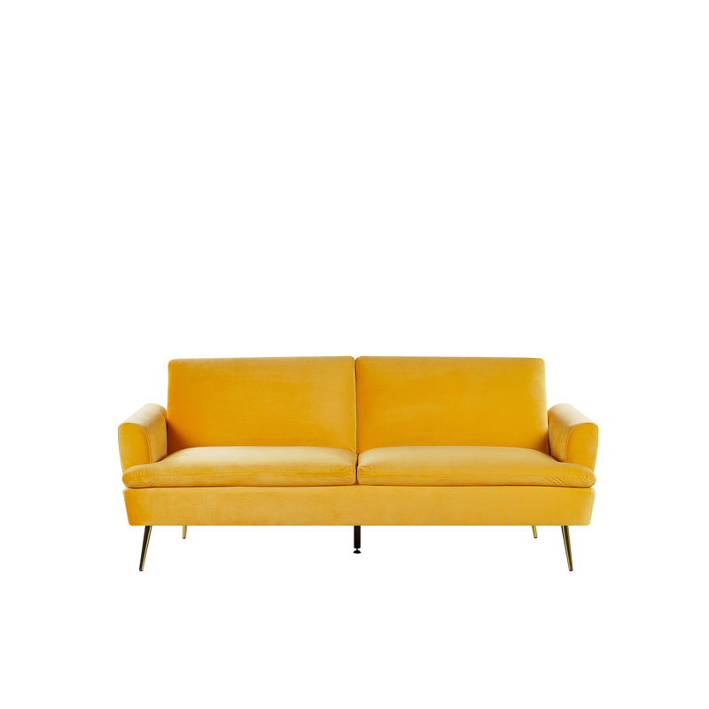 Keely Velvet Sleeper, Yellow