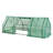 Portable Mini Greenhouse Outdoor Garden with Large Zipper Doors and Water/UV PE Cover-98207409-98207407