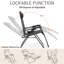 Ensemble de 2 chaises longues Zero Cravity