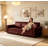Chesterfield King Pull Out Sofa Bed, 3-In-1 Faux Leather Convertible Sleeper With Nailhead Trim & Rolled Arm, Multi-Functional And Stylish-66163229