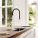Spring Neck Standard Kitchen Faucet with Dual-Function spray head and Deck Plate