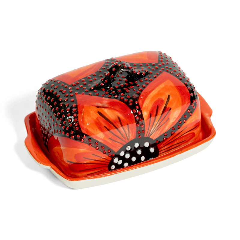 Marlow Home Co. Ilsa Ceramic Butter Dish