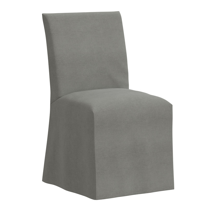 Chaise parsons en coton Armstrong, Lin classique gris