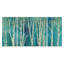 Bouleau sur fond bleu - Image multi-pièces sur toile-38251522