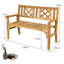 Acacia Wood Outdoor Bench