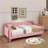 Daybed With Fabric Upholstery And Leg Support-312512323-312512321