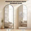 Miroir arqué pleine longueur, grand miroir de plancher avec cadre suspendu ou miroir mural incliné-844371736-844371738