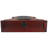 Roman Numeral Oak Solid Wood Quartz Movement / Crystal Tabletop Clock-221436172