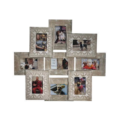 Collage blanc 9 cadres St Germain