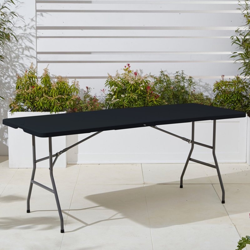 Ridgevale Rectangular Outdoor Camping Table - 180 cm W 60 cm D