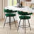 26"H Teddy Fleece Swivel Bar Stools Set Of 2-1705196981