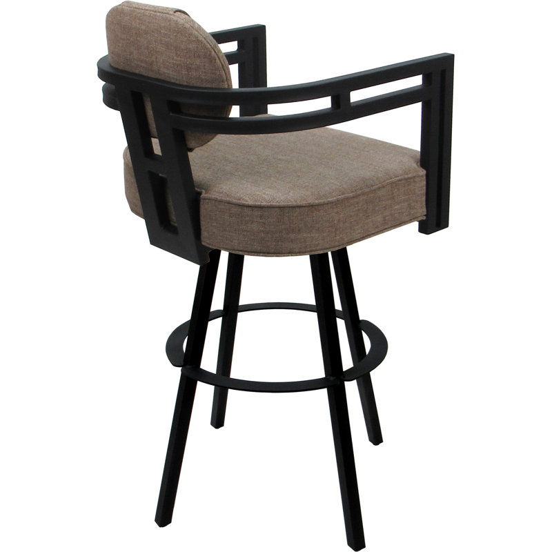 Basin Beige - Black - 26" Seat, Black, Basin Beige/Polyester Blend