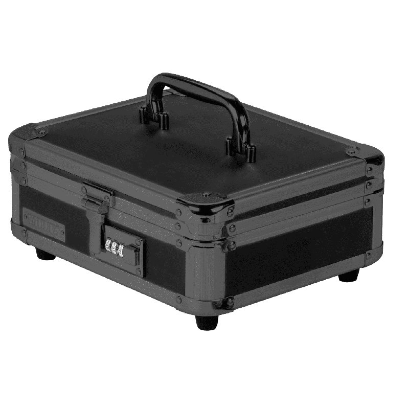 Safe Box Lock, 4" H x 10" W x 8" D, White