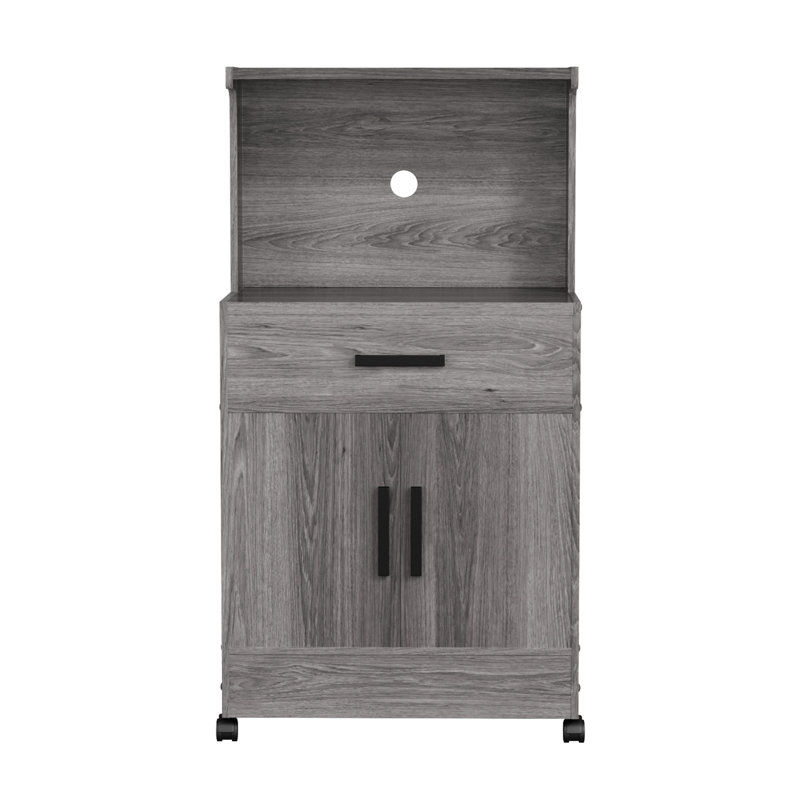 Chariot de garage en bois, Gris