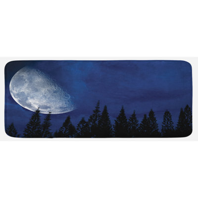 Rustic Polyester Kitchen Mat