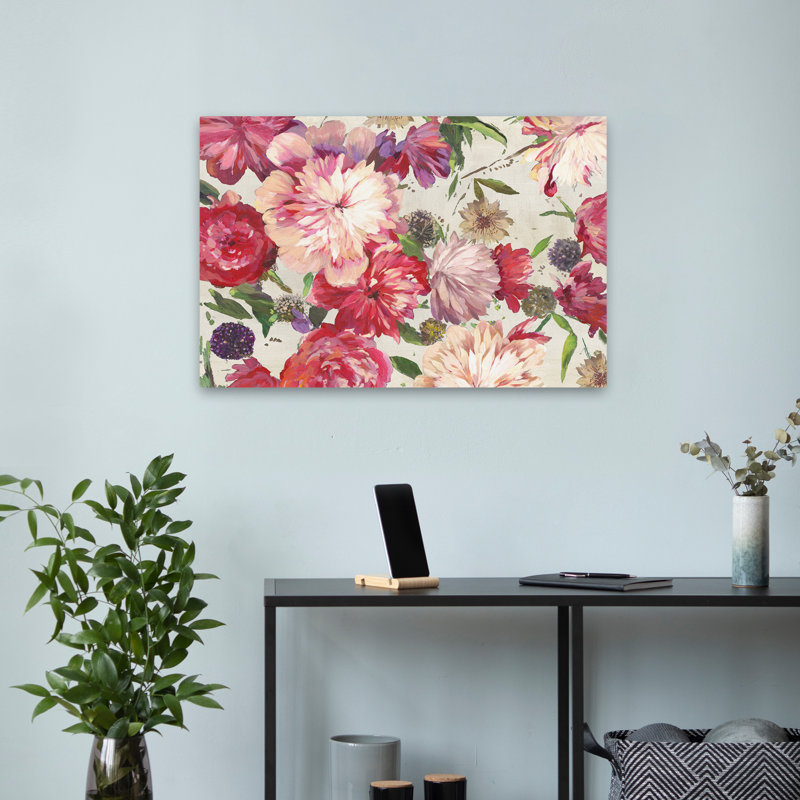 Plantes, fleurs, art mural Amoroso, H 16 po x l 24 po