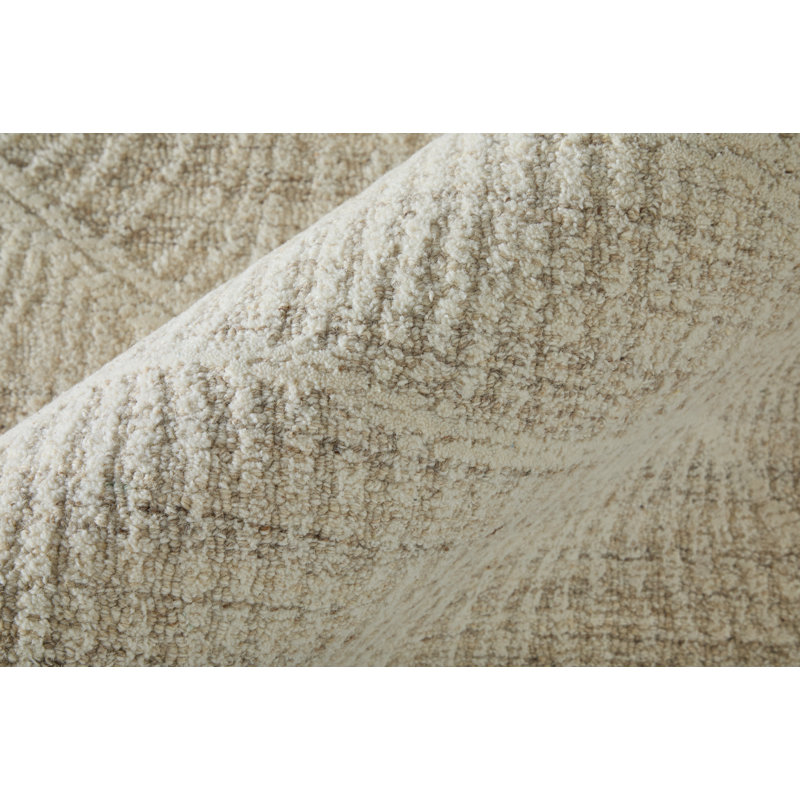 Winston Modern Floral & Botanical Area Rug, Ivory, Rectangle 10' x 14'
