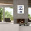  «Blue Fish 1» par Emma Scarvey, art mural sur toile, 26 po x 34 po
