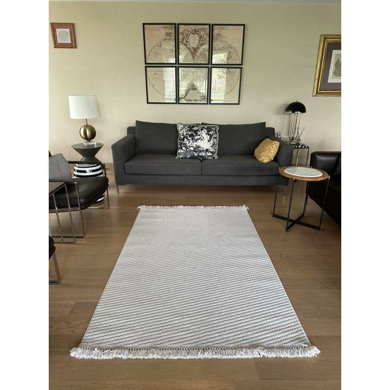 Tivan Striped Indoor / Outdoor Rug, Runner 3'3" x 11'6"
