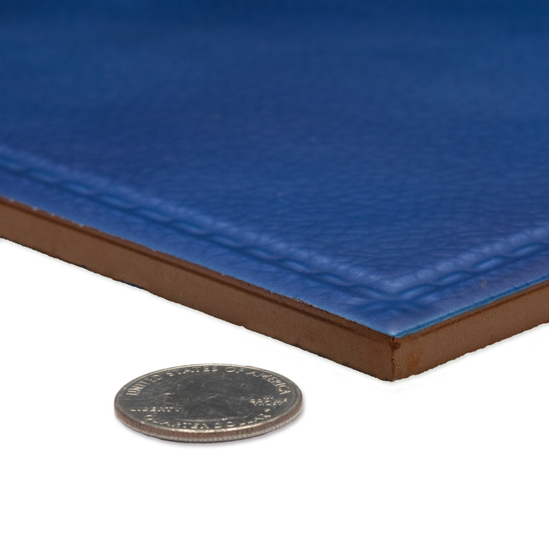 Carreau de céramique pour plancher et mur 8 po x 8 po, Blue