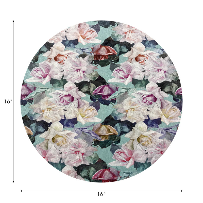 Passion Laduree Pebble 16" Vinyl Placemat