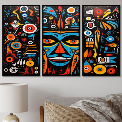 Tiayana - Native American Wall Art Print Set